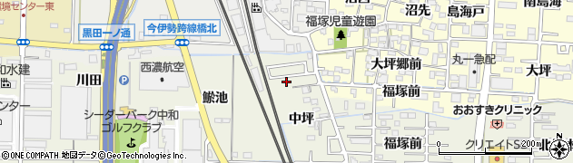 愛知県一宮市今伊勢町馬寄中坪3周辺の地図