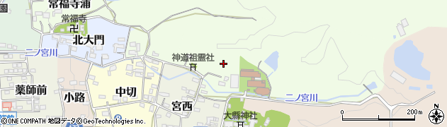 愛知県犬山市洞田周辺の地図