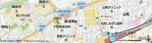 りらくる　茅ヶ崎駅北口店周辺の地図