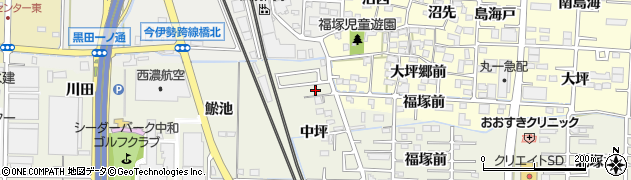 愛知県一宮市今伊勢町馬寄中坪5周辺の地図