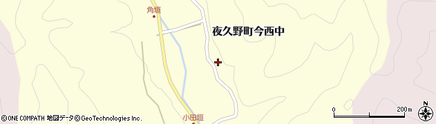 京都府福知山市夜久野町今西中1299周辺の地図