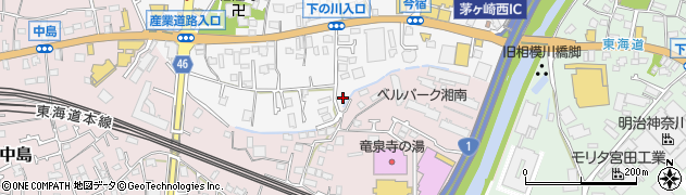 神奈川県茅ヶ崎市今宿459周辺の地図