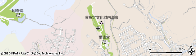覚園寺周辺の地図