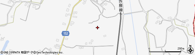 千葉県一宮町（長生郡）綱田周辺の地図