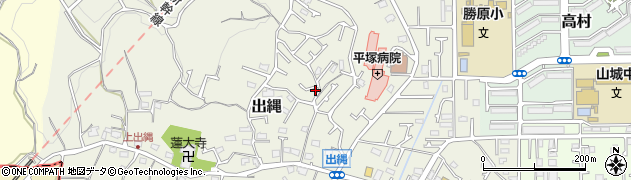 神奈川県平塚市出縄158-11周辺の地図