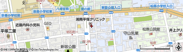 神奈川県平塚市宮の前2周辺の地図