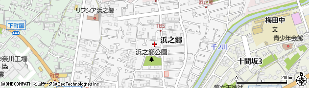 神奈川県茅ヶ崎市浜之郷998周辺の地図