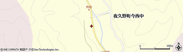 京都府福知山市夜久野町今西中734周辺の地図