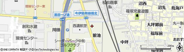 愛知県一宮市今伊勢町馬寄鯲池26周辺の地図