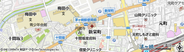 ゆうちょ銀行茅ヶ崎店周辺の地図
