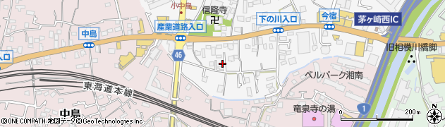 神奈川県茅ヶ崎市今宿868周辺の地図