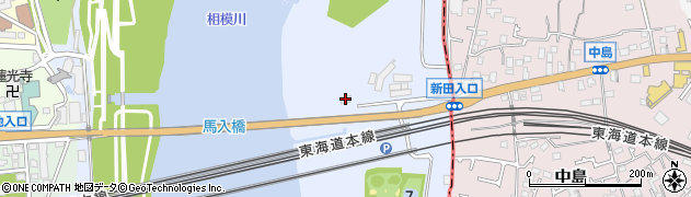 関東地方整備局　京浜河川事務所相模川出張所周辺の地図