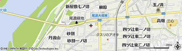 愛知県一宮市木曽川町玉ノ井砂割36周辺の地図
