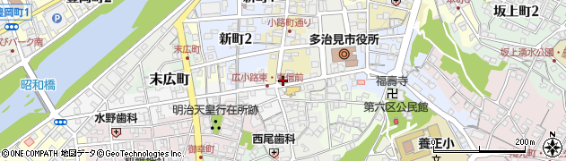 岐阜県多治見市小路町31周辺の地図
