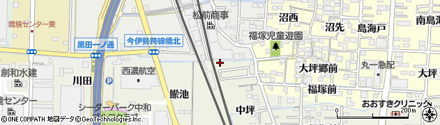 愛知県一宮市今伊勢町馬寄中坪1周辺の地図