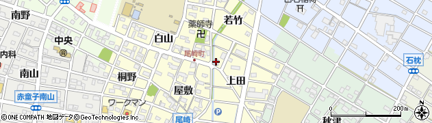 織田サイクル周辺の地図