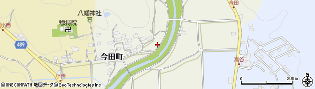 京都府綾部市今田町長源石周辺の地図