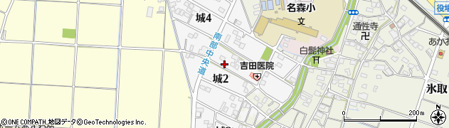岐阜県安八町（安八郡）城周辺の地図
