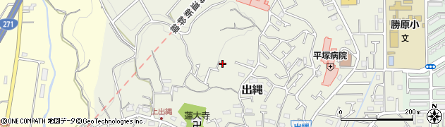 神奈川県平塚市出縄576周辺の地図