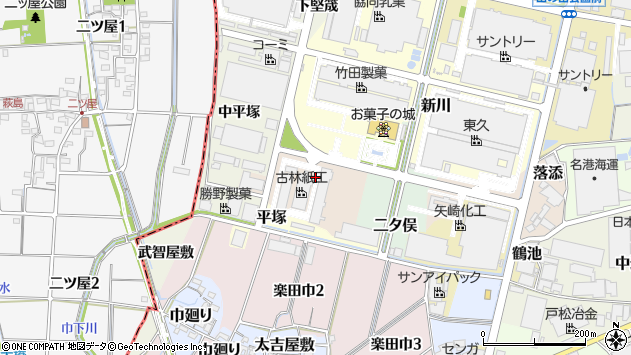 〒484-0959 愛知県犬山市北平塚の地図
