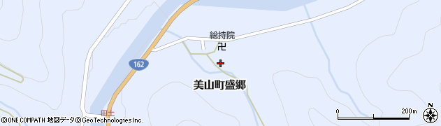 京都府南丹市美山町盛郷堂ノ下周辺の地図