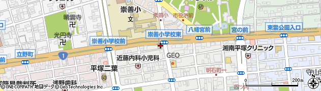 湘南ダンスアカデミー周辺の地図