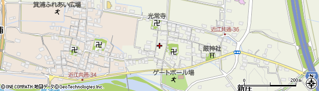 滋賀県米原市新庄495周辺の地図