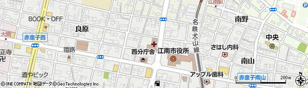 江南市消防本部総務予防課指導グループ周辺の地図