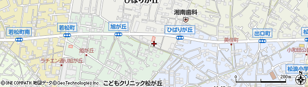 神奈川県茅ヶ崎市ひばりが丘7周辺の地図