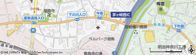 神奈川県茅ヶ崎市今宿441周辺の地図