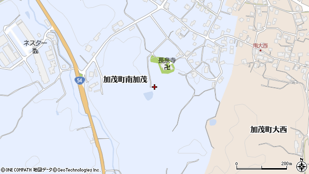 〒699-1104 島根県雲南市加茂町南加茂の地図