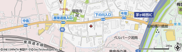 神奈川県茅ヶ崎市今宿861周辺の地図