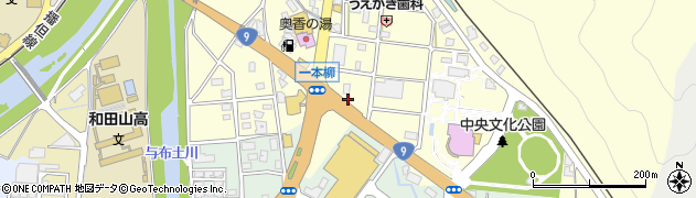 ドコモショップ和田山店周辺の地図