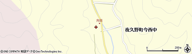 京都府福知山市夜久野町今西中718周辺の地図