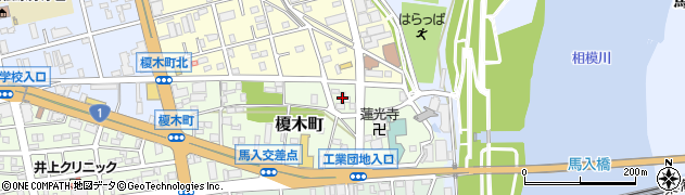 神奈川県平塚市榎木町7周辺の地図