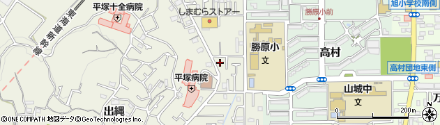 神奈川県平塚市出縄84-5周辺の地図