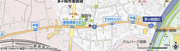 神奈川県茅ヶ崎市今宿839周辺の地図