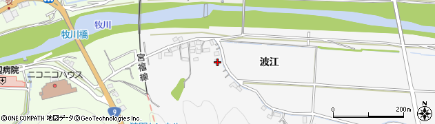 京都府福知山市上天津48周辺の地図