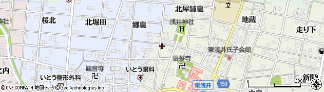 愛知県一宮市浅井町東浅井戌亥23周辺の地図