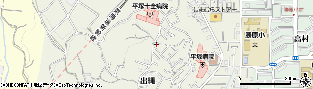 神奈川県平塚市出縄455周辺の地図