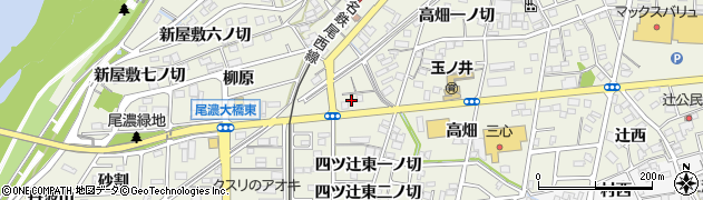 愛知県一宮市木曽川町玉ノ井蒲池周辺の地図