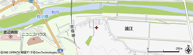 京都府福知山市上天津10周辺の地図