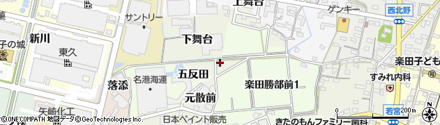 愛知県犬山市下舞台67周辺の地図