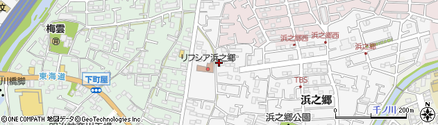 神奈川県茅ヶ崎市浜之郷748周辺の地図