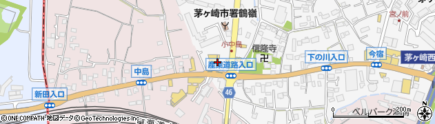 株式会社東日本宇佐美　１号茅ヶ崎給油所周辺の地図