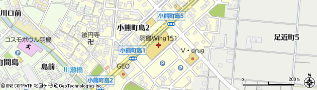 和ごころりんず・ふるーれ羽島店周辺の地図