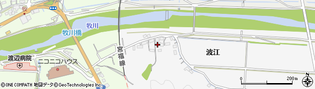 京都府福知山市上天津11周辺の地図