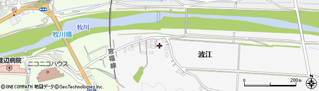 京都府福知山市上天津15周辺の地図