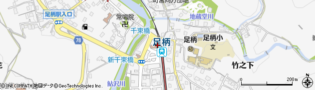 静岡県駿東郡小山町周辺の地図