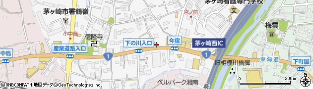 神奈川県茅ヶ崎市今宿487周辺の地図